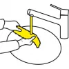 Acessório de limpeza de janelas Karcher 2.633-130.0 — Panos de limpeza em microfibra 275 mm (2 unidades)