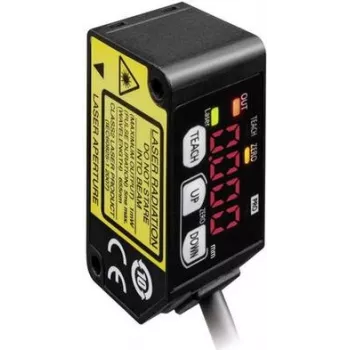 Sensor de distância laser Panasonic HG-C1400 1 unid. 24 V/DC alcance máx. (em campo aberto): 400 mm (C x L x A) 44 x 20 x 25 mm (HG-C1400)