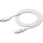 Cellularline Power Cable 120cm - USB-C para Lightning Cabo USB-C para Lightning para carregamento e transferência de dados