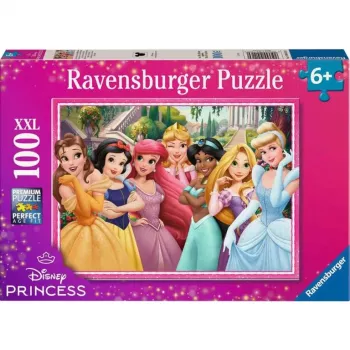 Puzzle infantil Ravensburger Disney Princess «A vida é um conto de fadas» – 100 peças, para crianças
