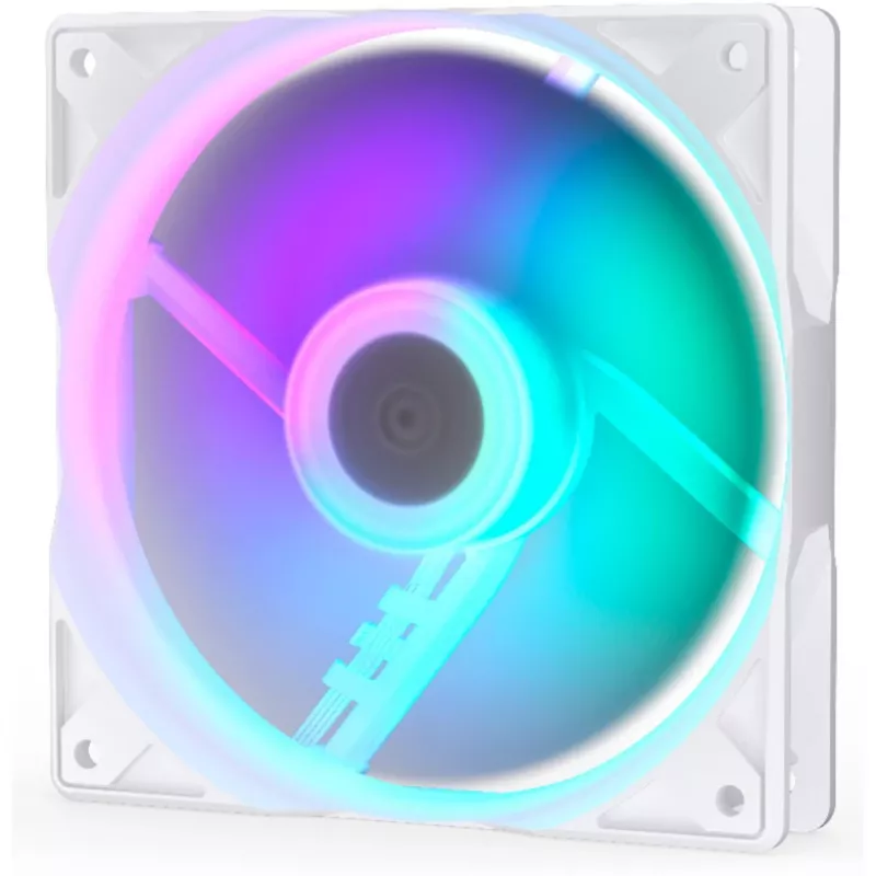 Ventoinha de arrefecimento para computador ENDORFY Stratus 120 branco PWM ARGB 120 mm