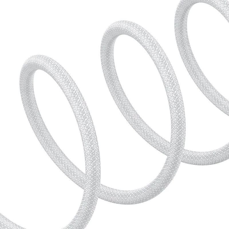 Cabo de carregamento rápido Baseus Gem USB para IP 2.4A 2 m branco