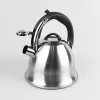 Maestro MR-1320-S chaleira com apito para fogão, 2,2 l, aço inoxidável