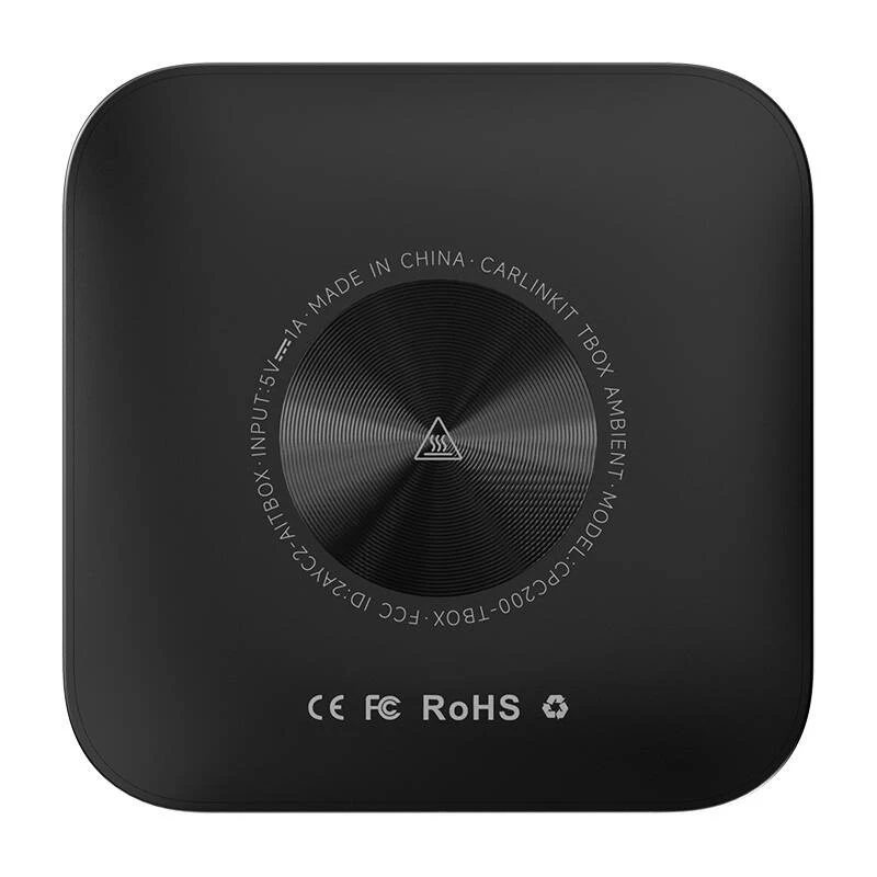 Adaptador sem fios Carlinkit TBOX PLUS 4G 64G – interface sem fios Apple CarPlay e Android Auto