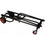 Carrinho de transporte Roadinger Stage Donkey XL 30103700 construção dobrável de alto desempenho, carrinho de equipamento portátil