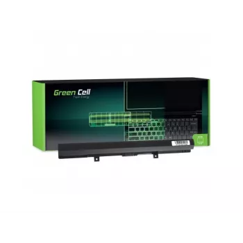 Bateria Green Cell TS38 para portáteis Toshiba — Li-Ion 14,8V 2200mAh, 4 células, preto