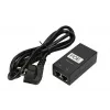 Fonte de alimentação PoE Extralink POE-24-24W, 24V, 1A, 24W, cabo incluído