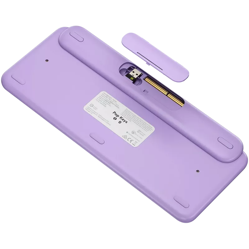 Teclado mecânico Bluetooth LOGITECH POP Keys - DAYDREAM_MINT - NORDIC