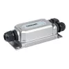 Injetor PoE++ Gigabit antivandalismo para exterior Intellinet, uma porta de 60 W, compatível com IEEE 802.3bt (4PPoE), à prova de água IP67, antivandalismo IK10, caixa metálica