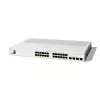 Cisco Catalyst 1300-24P-4X Switch gerido, 24 portas GE, PoE, 4x10GE SFP+, Limited Lifetime Protection (C1300-24P-4X)
