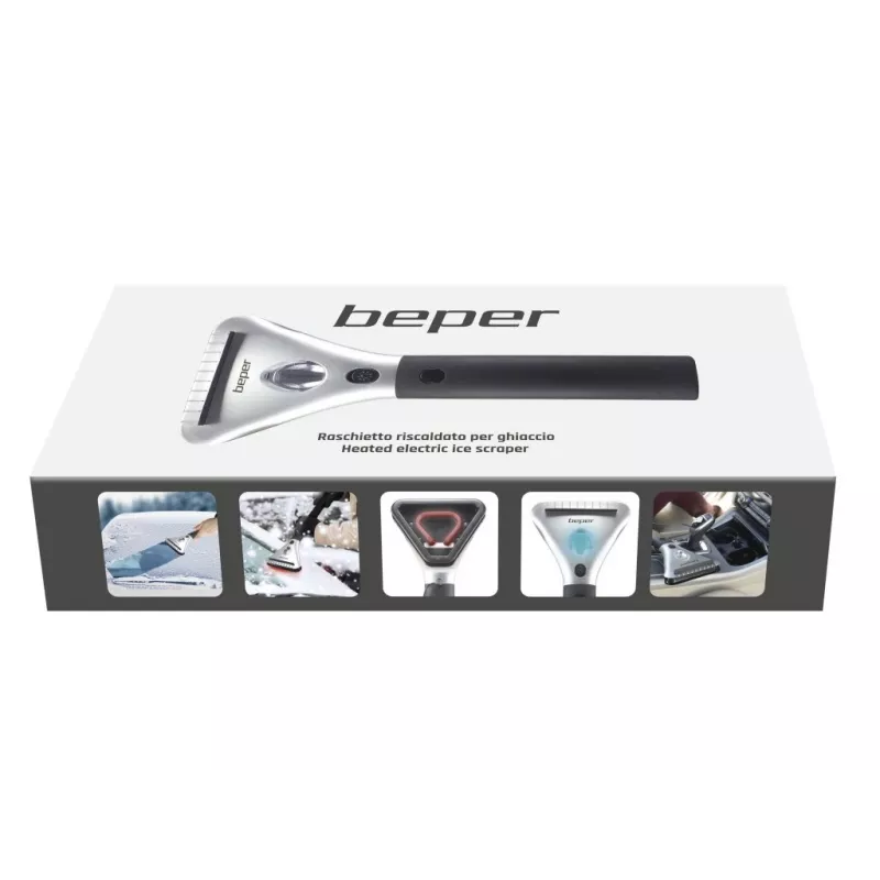 Raspador de gelo elétrico Beper P201UTP002 - raspador de veículo aquecido 12 V