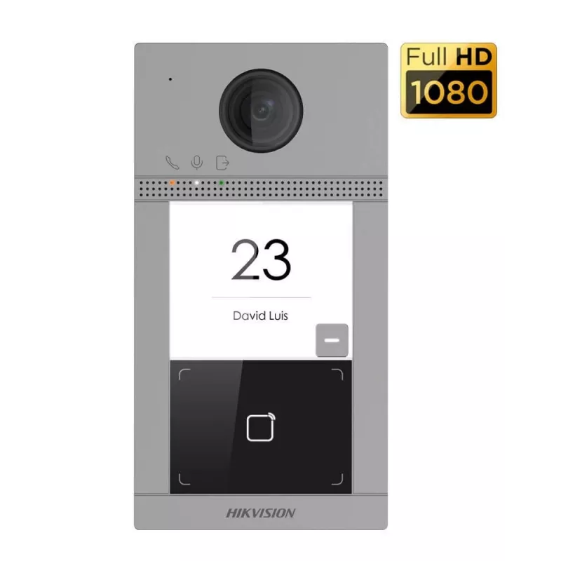 Hikvision DS-KIS604-S(C) Videoporteiro 2 MP 17,8 cm (7