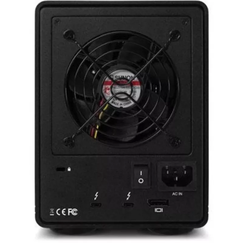 ThunderBay 4 (preto, caixa externa para disco de 4 baias Thunderbolt 3)