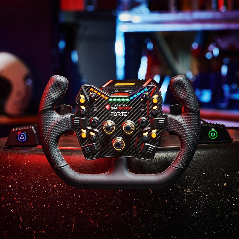 Asetek SimSports GT Rim - Open D, couro