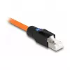 DeLOCK ficha RJ45 de montagem no local Cat.6A preto conector reto