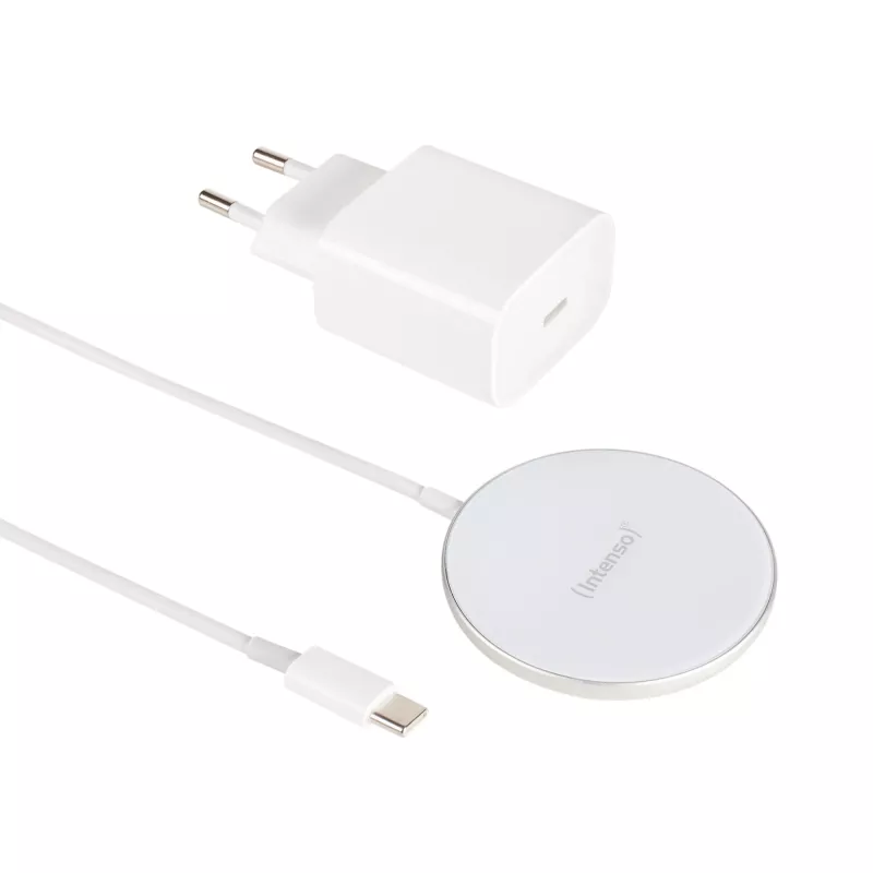 Smartphone Intenso MW1 Carregador rápido sem fios USB Interior 12V