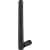 Delock 88339 antena Wi-Fi 802.11 b/g/n, RP-SMA, 2 dBi, omnidirecional, com articulação basculante, preta