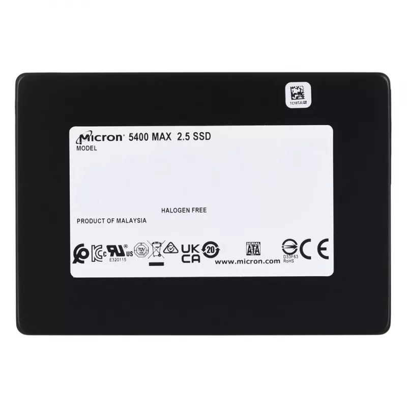 SSD SATA III 2,5 polegadas Micron 5400 PRO 240 GB — 3D TLC NAND, 6 Gbit/s, 7 mm