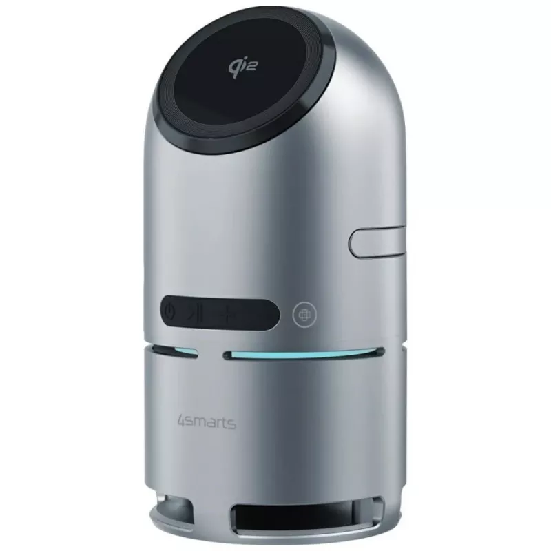 Estação de carregamento Docking ChargeBot Sound Qi2 cinzento