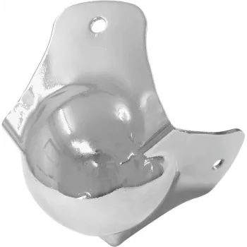 Canto em aço com 3 braços Roadinger 41 mm – canto de proteção para flightcase