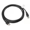 Cabo USB Lanberg CA-USBE-10CC-0030-BK 3m USB 2.0 Preto