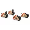 Rodas castor Digitus DN-19 CASTOR-OR preto bronze 250 kg