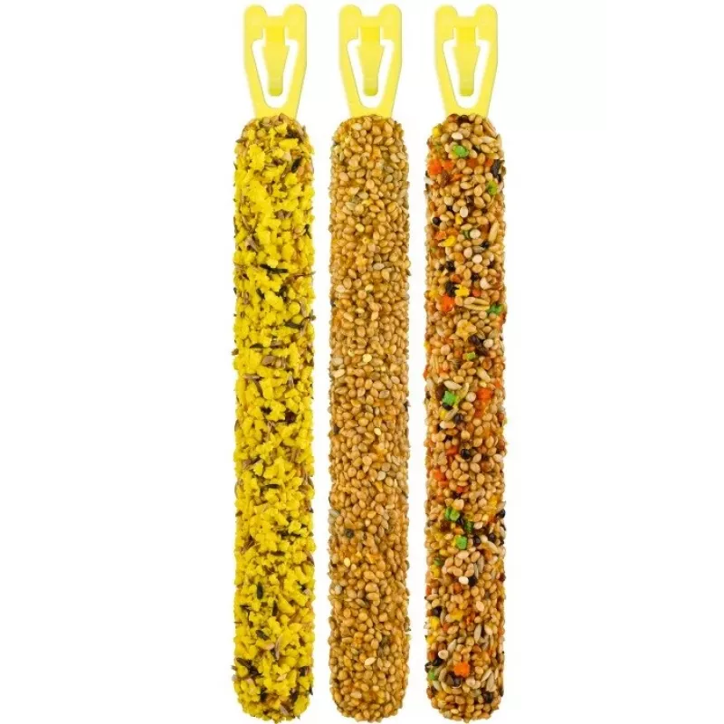 Vitakraft Kräcker Mix Egg snacks para periquitos com ovo, alperce e mel, 3 unidades