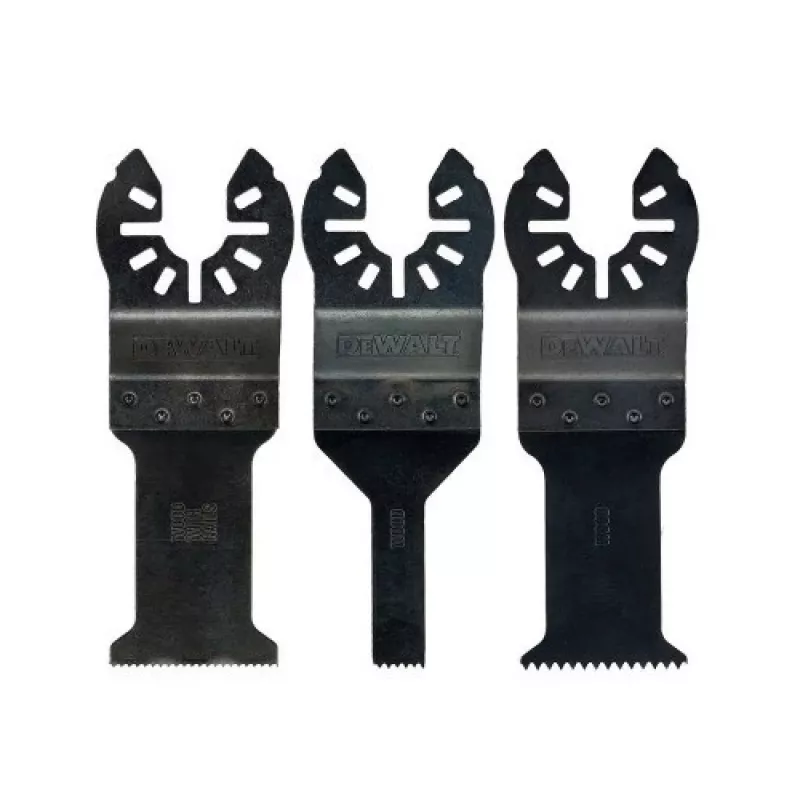 Conjunto de acessórios para ferramenta multifunções DeWalt DT20713-QZ, 3 unid.