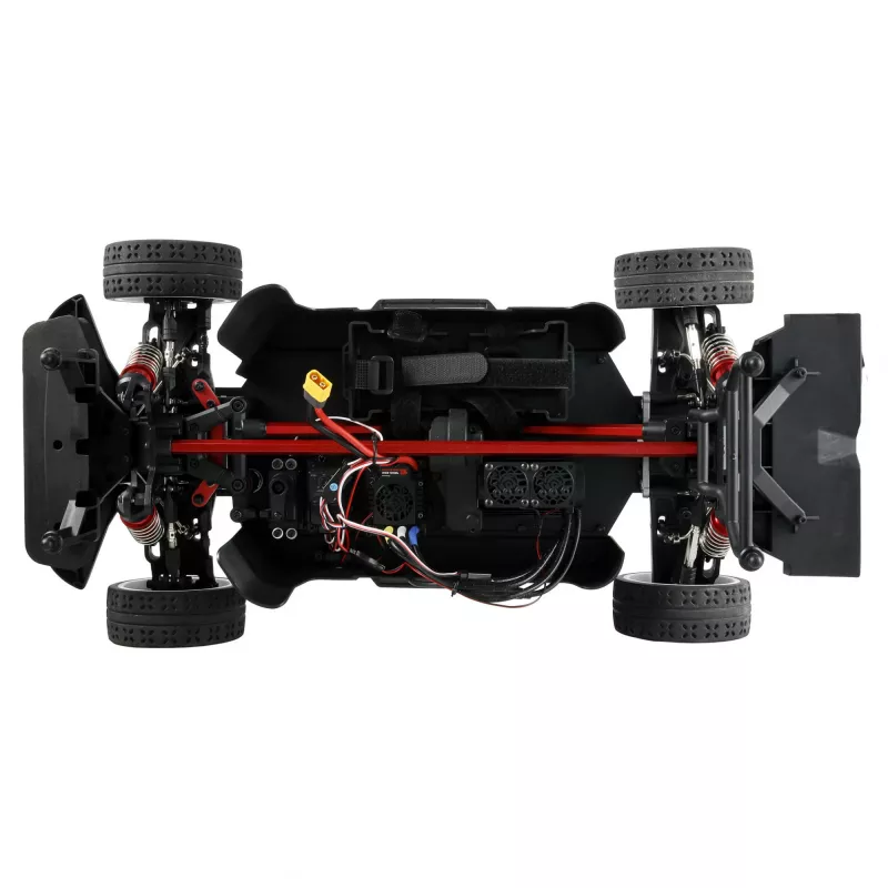 Amewi RC Rallye Citroen CR3 WRC HyperGo 4WD 1:7 RTR preto/vermelho (21126)
