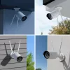 Reolink W320 – Câmara de vigilância exterior 5MP, Wi-Fi 2,4/5 GHz, deteção de pessoas/veículos/animais, visão noturna 30 m