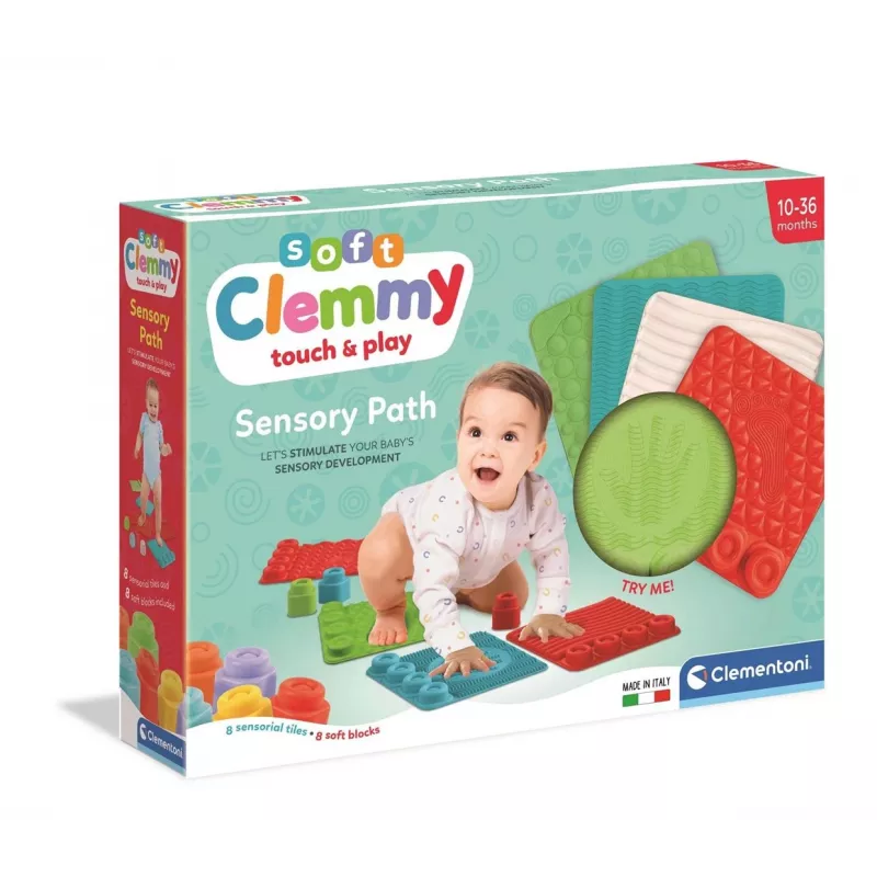 Clementoni 17352 tapete de atividades para bebé multicolor tapete de atividades para bebé
