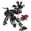 LEGO 76276 Marvel Armadura Mech Venom vs. Miles Morales