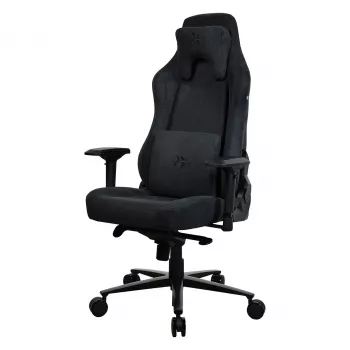 Cadeira gaming para PC Arozzi Vernazza Supersoft Pure preta, peso máximo do utilizador 145 kg