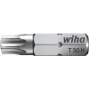 Ponta para chave de fendas Wiha T25H 1/4 polegadas aço, 2,5 cm