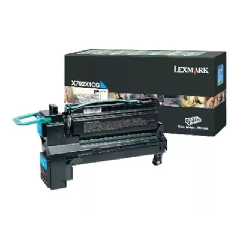 Lexmark X792X1CG - Toner Ciano - para X792de, X792dte, X792dtfe, X792dtme, X792dtpe, X792dtse