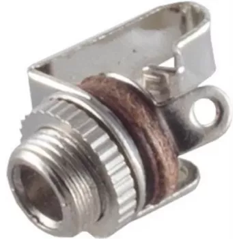 ShiverPeaks conector fêmea mono 3,5 mm 51352 — ligação de áudio mono, conector fêmea jack 3,5 mm