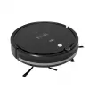 Aspirador robô TEESA Smart VAC 2 — redondo, preto, potência de aspiração 1000 Pa, bateria Li 9,6 V/2000 mAh, depósito de pó 0,2 l, WLAN, regresso automático