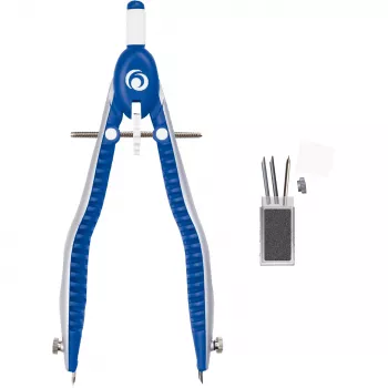 Caneta Herlitz my.pen azul branco diâmetro máximo 17 cm comprimento 163 mm