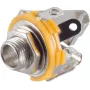 Conector fêmea estéreo ShiverPeaks 50250 conector fêmea jack 6,3 mm aberto, caixa metálica