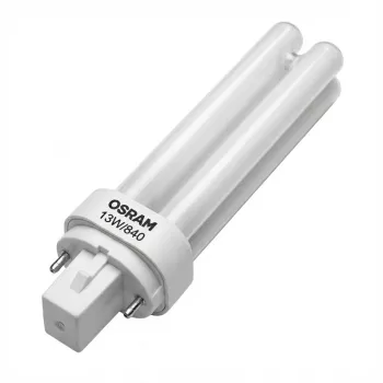 Lâmpada fluorescente Osram DULUX D/E 13 W G24q-1 branco frio 900 lm