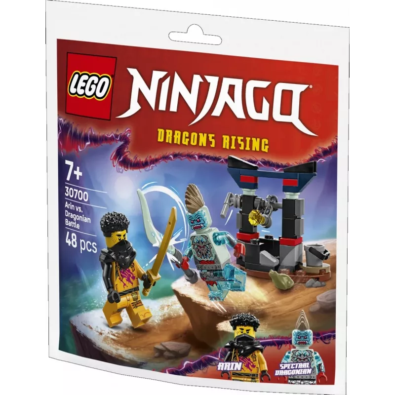 Brinquedo de construção set LEGO 30700 Arins Kampf mit dem Drachenmann Polybag (mini set)