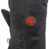 Luvas tipo lobster Glovii GZ1M pele genuína nylon para esqui caminhada