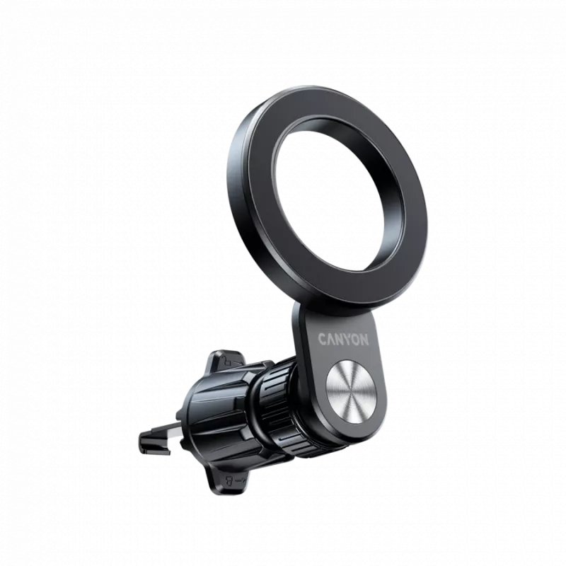 CANYON Suporte magnético para automóvel OnGrip 12 ventosa + ventilação preto