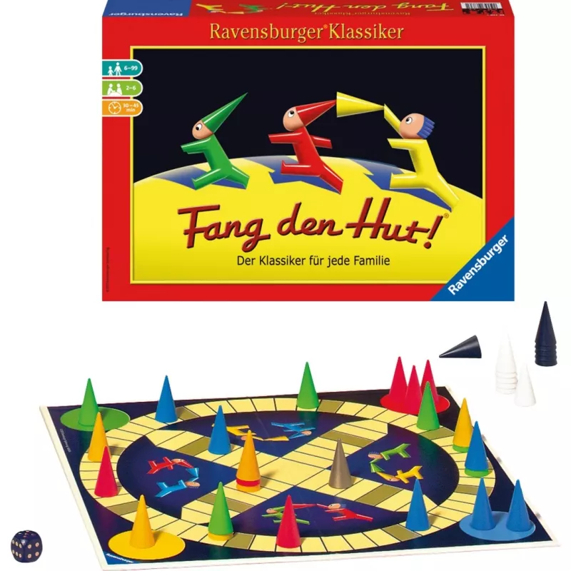Fang den Hut, jogo de tabuleiro