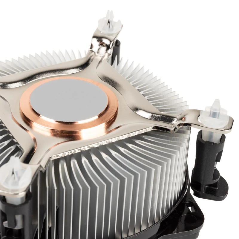 Dissipador de CPU Akasa AK-955A-BV2 para socket Intel T/775, concebido para Pentium 4 até 2,6 GHz