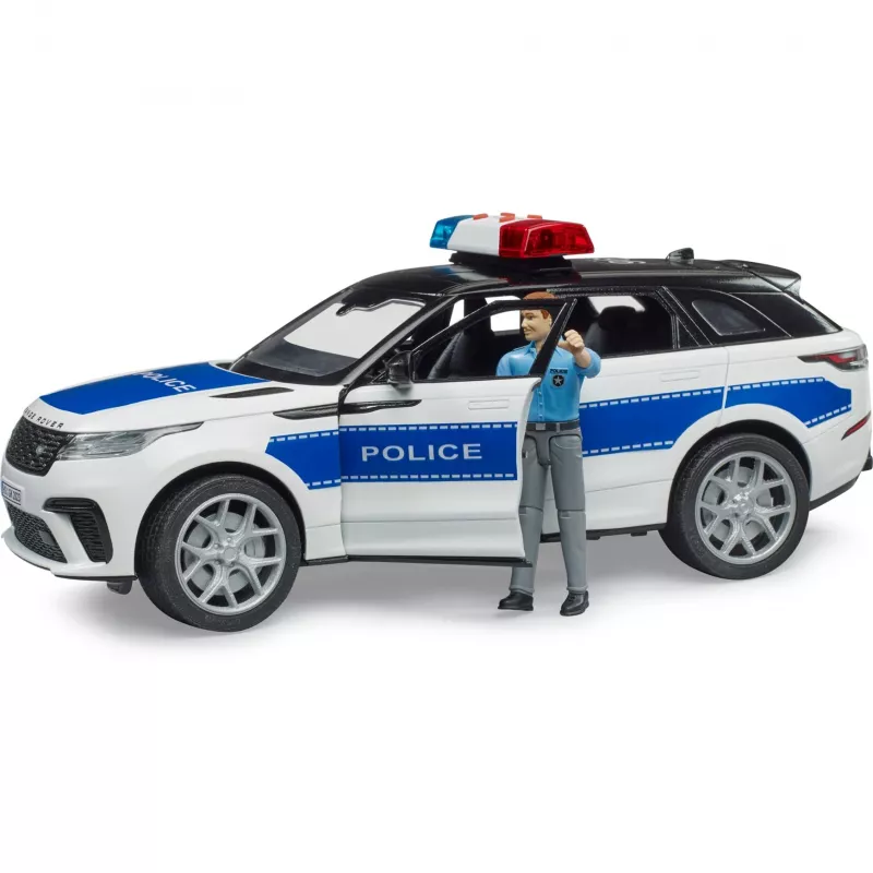 Veículo Range Rover Velar Polícia com figura