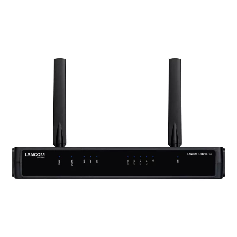 Lancom 1800VA-4G - Router - Modem DSL switch de 4 portas