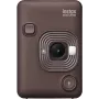 Câmara instantânea Fujifilm Instax mini LiPlay — 1/5 polegadas 2560×1920 CMOS, imprime 86×54 mm, 2,7 polegadas TFT, bronze