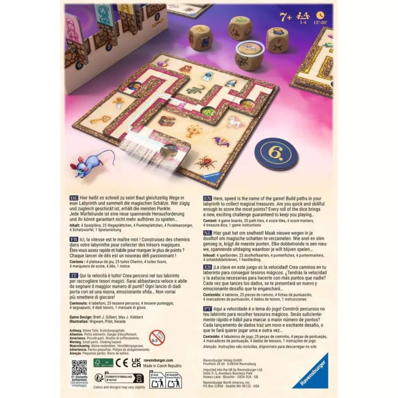 Labyrinth GO, jogo de tabuleiro