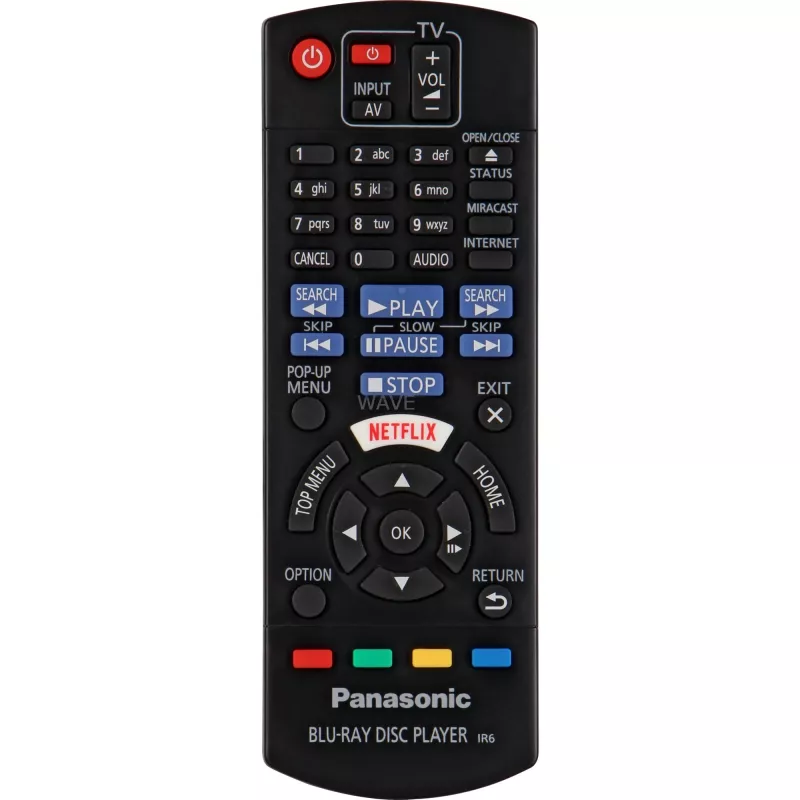 Leitor de Blu-ray Disc Panasonic DMP-BDT168EG DVD-Video, MP3, WMA, JPEG, WAV, XviD, AAC, AVCHD, MKV, CD-DA, FLAC, MPO, BD-MV, ALAC porta USB